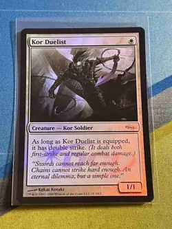 Magic the Gathering MTG WPN Promo KOR DUELIST Foil - Image 1