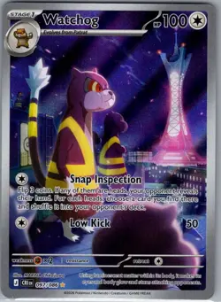 Watchog 097/086 ME04: Chaos Rising - Pokemon Card - NM - Image 1