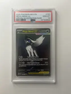PSA 10 MEGA ABSOL EX 180/132 SPECIAL ILLUSTRATION RARE MEGA EVOLUTION POKEMON - Image 1