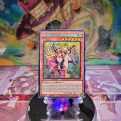 Dark Magician Girl the Magician's Apprentice ALIN-EN004 Secret Rare NM Yugioh - Image 1
