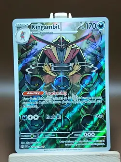 Pokemon NM Kingambit 220/198 SV01: Scarlet & Violet Base Set Holo - Image 1