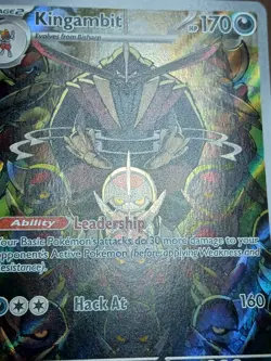 Pokemon NM Kingambit 220/198 SV01: Scarlet & Violet Base Set Holo - Image 2