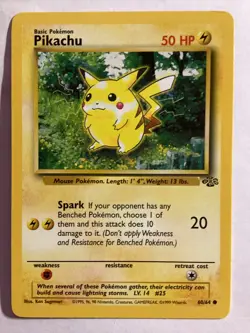 Pokemon TCG Pikachu Jungle 60/64 WOTC Unlimited 1999 Vintage MINT !!! - Image 3