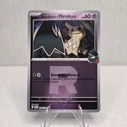 Team Rockets Mimikyu 97/217 Reverse Holo Ascended Heroes ME3 ASC Pokemon TCG - Image 1