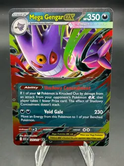 Mega Gengar Ex 125/217 Ascended Hero’s Pokemon TCG Rare NM - Image 1