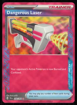 Dangerous Laser 058/064 ACE SPEC Rare Shrouded Fable Pokemon Holo Near Mint - Image 1