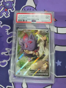 2025 Pokemon SVP EN N’s Zorua #189 PSA 9 - Image 2
