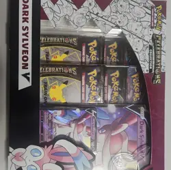 Pokemon TCG Celebrations Dark Sylveon V Collection Box Promo 25th Anniv 2021 - Image 1