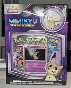 2017 Pokemon Mimikyu Pin Collection Box Sun And Moon NEW Sealed - Image 1