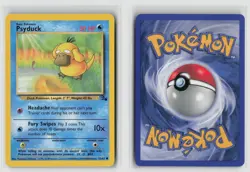 Psyduck #53/62 Fossil Common Pokemon TCG LP - Image 3