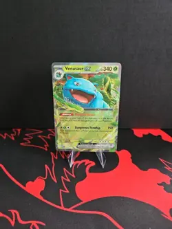 Venusaur EX 3/165 Pokemon TCG Scarlet & Violet 151 Double Rare NM - Image 1