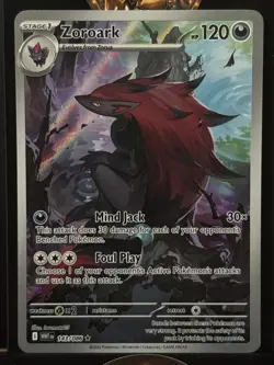 Pokemon TCG Zoroark 143/086 Sv: White Flare Illustration Rare - Image 1