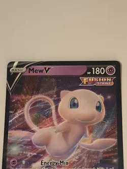 MEW V Crown Zenith #60/159 ULTRA RARE HOLO NM Pokemon TCG Near Mint - Image 2