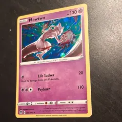 Pokemon Mewtwo Promo #056/172 Cosmos Holo Basic English - Image 5