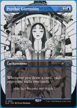 Psychic Corrosion (Secret Lair Promo) MINT MTG CARD (502528) ABUGames - Image 1