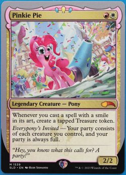 Pinkie Pie (Secret Lair Promo) MINT MTG CARD (502527) ABUGames - Image 1