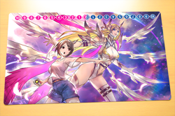 No.4043# Digimon Card Game Custom Playmat Angewomon Yagami Hikari DTCG Mat - Image 1