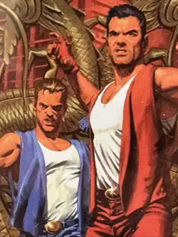 Double Dragon IV Limited Run Games Silver Trading Card #295 - Near Mint - Image 3