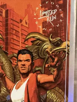 Double Dragon IV Limited Run Games Silver Trading Card #295 - Near Mint - Image 5