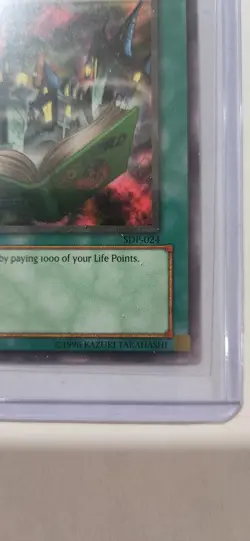 Yu-Gi-Oh! Toon World Magic Card 1st Edition Sdp-024 Vintage - Image 3