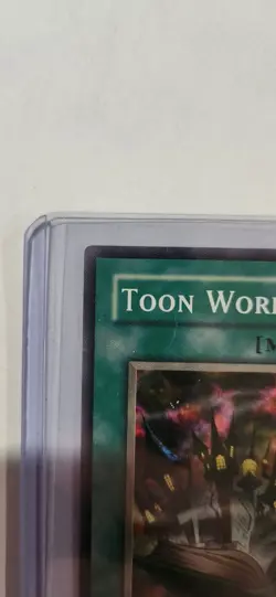 Yu-Gi-Oh! Toon World Magic Card 1st Edition Sdp-024 Vintage - Image 5