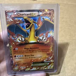 Pokemon TCG Charizard EX XY17 Holo Ultra Rare Black Star Promo Card - Image 1