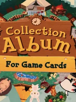 Animal Crossing Mini Game Card Collection Album 3 Ring Binder With Clear Sheets - Image 2
