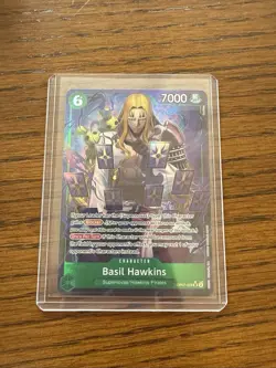 Basil Hawkins OP07-029 Alt Art One Piece Card Game English TCG - Image 1