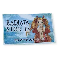 Sony PlayStation 2 PS2 Radiata Stories 2005 Memory Card Sticker - Image 1