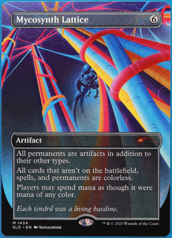 Mycosynth Lattice (Secret Lair Promo) MINT MTG MAGIC CARD (502523) ABUGames - Image 1
