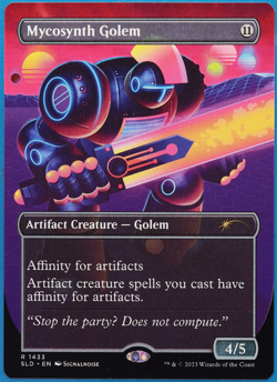 Mycosynth Golem (Secret Lair Promo) MINT MTG MAGIC CARD (502522) ABUGames - Image 1