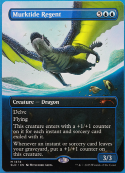 Murktide Regent (Secret Lair Promo) MINT MTG CARD (502521) ABUGames - Image 1