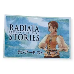 Sony PlayStation 2 PS2 Radiata Stories 2005 Memory Card Sticker - Image 1