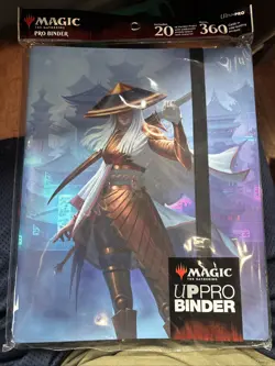kamigawa: neon dynasty ultra pro 9 pocket pro binder mtg - Image 1