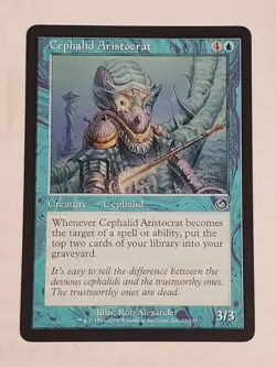 MTG Cephalid Aristocrat (Torment/Blue/C) - BGM - Image 1
