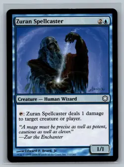Magic MTG Coldsnap Theme Deck Reprints Zuran Spellcaster #112/383 TCG CCG - Image 1