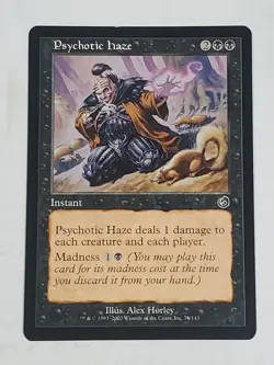 MTG Psychotic Haze (Torment/Black/C) - BGM - Image 1