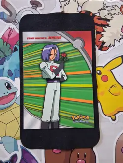 James HV4 Pokemon Topps Series 2 Heroes & Villains Card LP-NM - Image 1