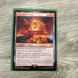 The Fire Crystal R 0135 Final Fantasy Magic the Gathering MTG NM - Image 1