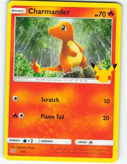 Charmander - 9/25 McDonald's Collection 2021 - Pokemon TCG - 2021 - Image 1