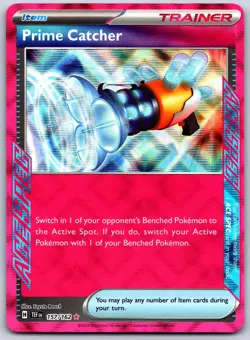 Prime Catcher 157/162 ACE SPEC Rare Temporal Forces Pokemon Holo Near Mint - Image 1