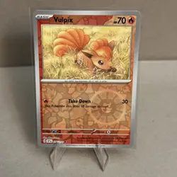 Vulpix 016/191 Reverse Holo SV08: Surging Sparks Pokemon TCG - Image 1
