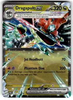 Dragapult ex 130/167 Double Rare Twilight Masquerade Pokemon Near Mint - Image 1