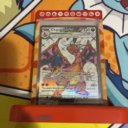 Pokemon Charizard ex 056 Promo Obsidian Flames Full Art Holo Mint + Free Pack - Image 1