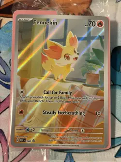 Fennekin 080 Holo Promo ME: Mega Evolution Promo Pokemon NM SEALED Chaos Rising - Image 1