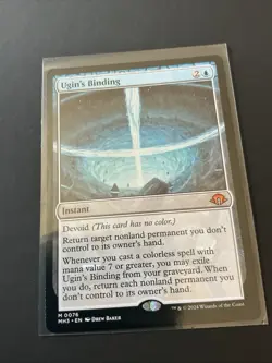 Ugin's Binding 0076 Modern MH3 MTG Magic The Gathering 🔥never Played 🔥 - Image 1