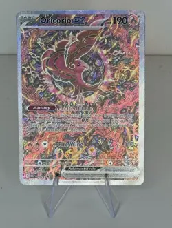 Pokemon TCG Oricorio ex 190 HP Holo Promo Me: Mega Evolution 024 Basic English - Image 1