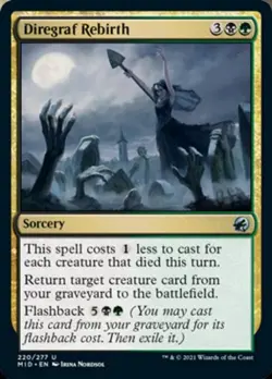 Diregraf Rebirth - Near Mint MTG Innistrad: Midnight Hunt - Image 1