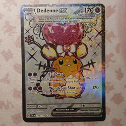 Pokemon TCG Dedenne ex Sv02 Paldea Evolved 239/193 Ultra Rare Full Art Holo - Image 1