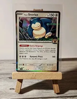 HOP'S SNORLAX 117/159 RARE JOURNEY TOGETHER POKEMON HOLO NM/M (FREE S&H) - Image 1